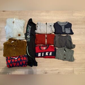 Nike Red and Navy Baby Shirt